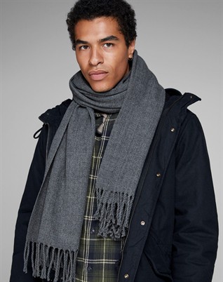 Solid Woven Halstørklæde